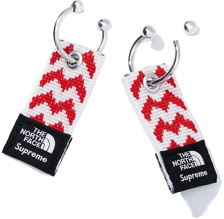 Supreme®/The North Face® Woven Keychain